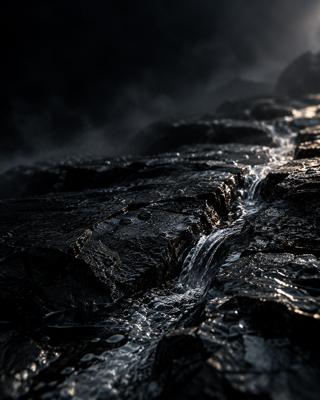 L’eau traverse la pierre — Lustrale